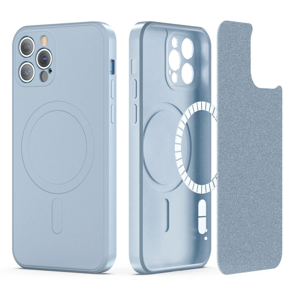 Hurtownia GSM - Etui Tech-Protect Icon MagSafe Apple iPhone 12 Pro Albastru Cerului - THP1643 - {ean13} - Hurt