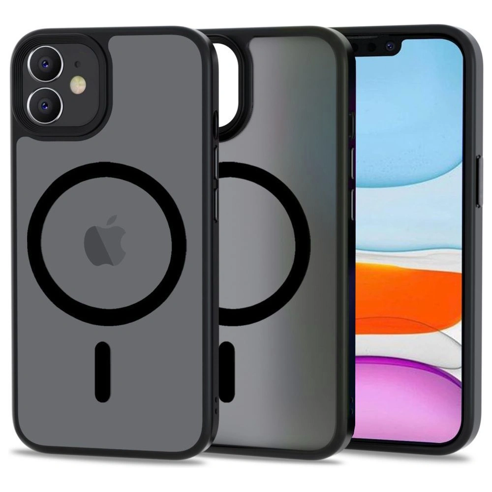 Hurtownia GSM - Etui Tech-Protect Magmat MagSafe Apple iPhone 11 Matt Fekete - THP1647 - {ean13} - Hurt