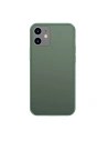 Etui Baseus Frosted Glass Case Apple iPhone 12/12 Pro sötétzöld