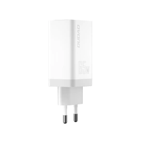 Hurtownia GSM - Nabíječka síťová Dudao GaN 65W USB/2xUSB-C Quick Charge Power Delivery bílá (A7xs white) - DDA237 - {ean13} - Hurt