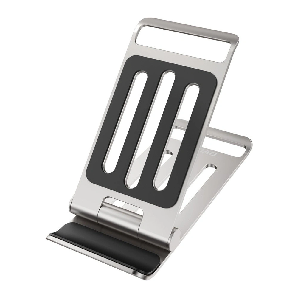 Wholesale Dudao F14 foldable desktop phone holder silver - DDA239 - {ean13} - Hurt