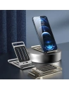 Wholesale Dudao F14 foldable desktop phone holder silver - DDA239 - {ean13} - Hurt