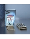Hurtownia GSM - Uchiuț suport Dudao F14 argintiu - DDA239 - {ean13} - Hurt