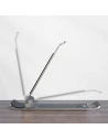 Wholesale Dudao F14 foldable desktop phone holder silver - DDA239 - {ean13} - Hurt