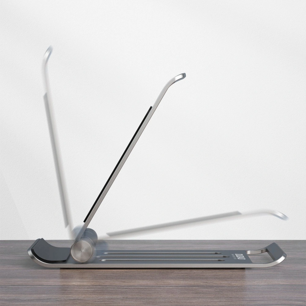 Wholesale Dudao F14 foldable desktop phone holder silver - DDA239 - {ean13} - Hurt