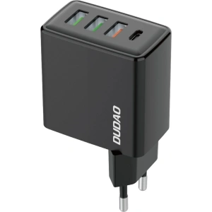 Hurtownia GSM - Síťová nabíječka Dudao 3xUSB/USB-C 20W Power Delivery QC 3.0 černá (A5H) - DDA243 - {ean13} - Hurt
