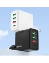 Hurtownia GSM - Hálózati töltő Dudao 3xUSB/USB-C 20W Power Delivery QC 3.0 fekete (A5H) - DDA243 - {ean13} - Hurt