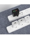 Hurtownia GSM - Netzteil Dudao 3xUSB/USB-C 20W Power Delivery QC 3.0 schwarz (A5H) - DDA243 - {ean13} - Hurt