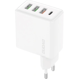 Hurtownia GSM - Nabíječka Dudao 3xUSB/USB-C 20W Power Delivery QC 3.0 bílá (A5H) - DDA244 - {ean13} - Hurt