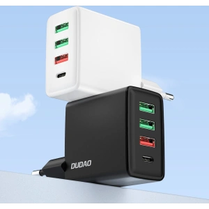Hurtownia GSM - Nabíječka Dudao 3xUSB/USB-C 20W Power Delivery QC 3.0 bílá (A5H) - DDA244 - {ean13} - Hurt