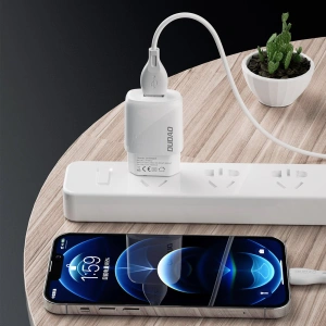 Hurtownia GSM - Síťová nabíječka Dudao USB 7.5W + USB/Lightning kabel 1m bílý (A1sEUL) - DDA248 - {ean13} - Hurt