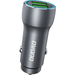 Hurtownia GSM - Auto nabíječka Dudao R4+ 2xUSB 120W 3A šedá - DDA250 - {ean13} - Hurt