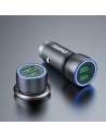 Hurtownia GSM - Ładowarka samochodowa Dudao R4+ 2xUSB 120W 3A szary - DDA250 - {ean13} - Hurt