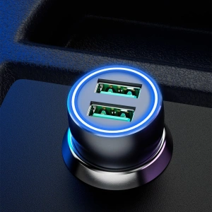 Hurtownia GSM - Auto nabíječka Dudao R4+ 2xUSB 120W 3A šedá - DDA250 - {ean13} - Hurt