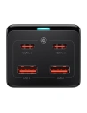 Wholesale Baseus Home Charger GaN3 Pro Desktop Powerstrip AC GaN3 Pro 2x USB + 2xUSB-C + AC, 100W (black) - BSU3716 - {ean13} - Hurt