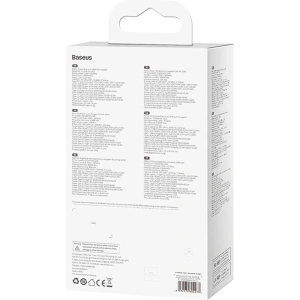 Hálózati töltő / elosztó Baseus GaN3 Pro 2x USB + 2xUSB-C + AC, 100W (fekete)
