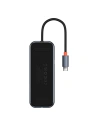 Wholesale Hub 5in1 Baseus AcmeJoy Series USB-C - 2xUSB 3.0 + USB 2.0 + USB-C PD + RJ45 (gray) - BSU3718 - {ean13} - Hurt