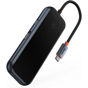 Hurtownia GSM - Hub 5w1 Baseus AcmeJoy sorozat USB-C - 2xUSB 3.0 + USB 2.0 + USB-C PD + HDMI (szürke) - BSU3719 - {ean13} - Hurt