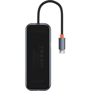 Hurtownia GSM - Hub 5w1 Baseus AcmeJoy sorozat USB-C - 2xUSB 3.0 + USB 2.0 + USB-C PD + HDMI (szürke) - BSU3719 - {ean13} - Hurt