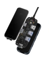 Hurtownia GSM - Hub 6w1 Baseus AcmeJoy Series USB-C - 2xUSB 3.0 + USB 2.0 + USB-C PD + HDMI + RJ45 (šedý) - BSU3720 - {ean13} - Hurt