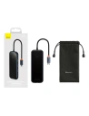 Hurtownia GSM - Hub 6w1 Baseus AcmeJoy Series USB-C - 2xUSB 3.0 + USB 2.0 + USB-C PD + HDMI + RJ45 (šedý) - BSU3720 - {ean13} - Hurt