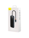 Hurtownia GSM - Hub 6w1 Baseus AcmeJoy Series USB-C - 2xUSB 3.0 + USB 2.0 + USB-C PD + HDMI + RJ45 (szary) - BSU3720 - {ean13} - Hurt