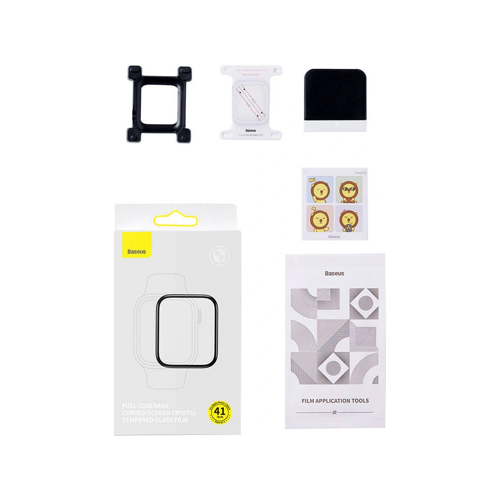 Hurtownia GSM - Sklo tvrzené Baseus Apple Watch 7 41mm - BSU3727 - {ean13} - Hurt