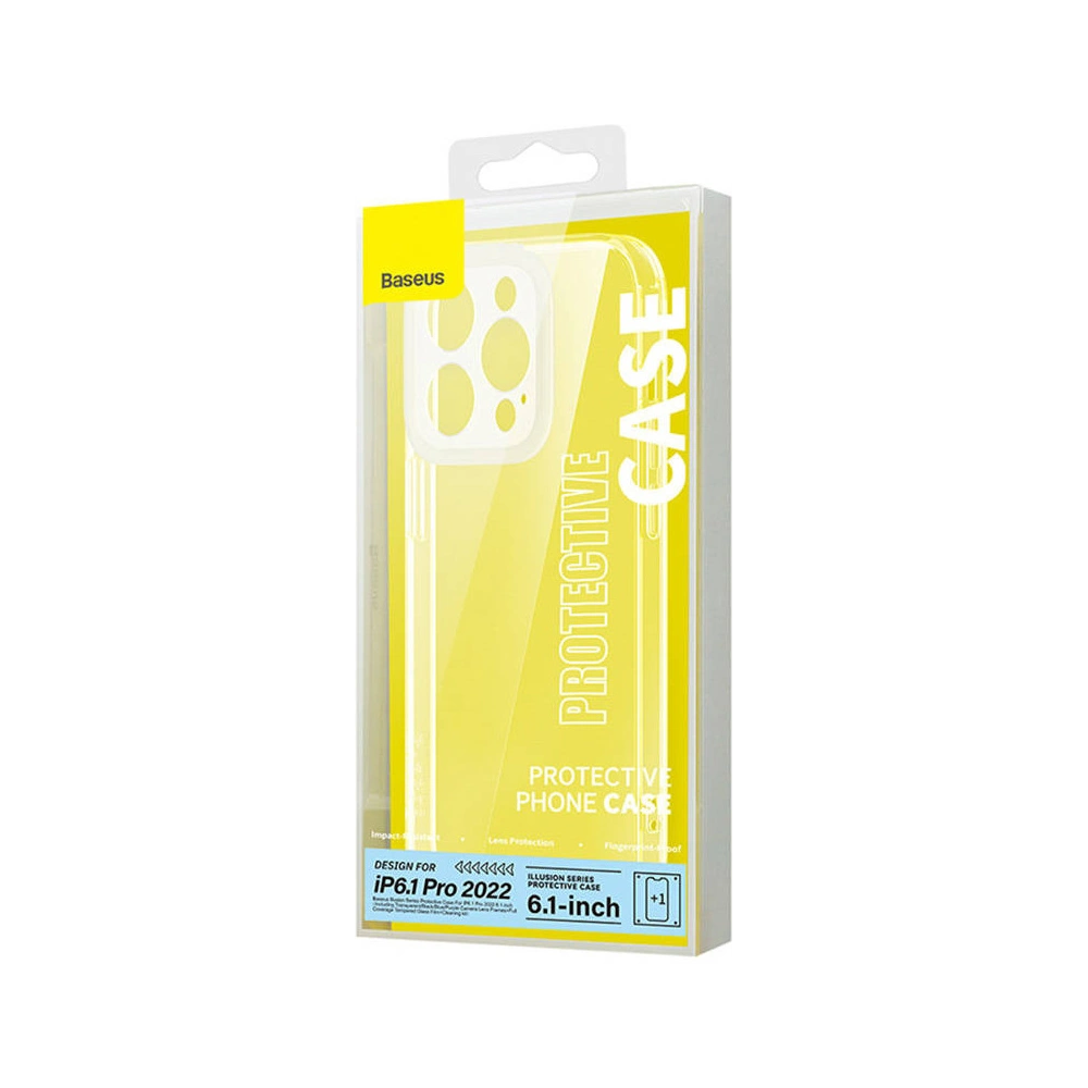 Hurtownia GSM - Tok + üveg + kamera lencsevédő Baseus Illusion Apple iPhone 14 Pro - BSU3732 - {ean13} - Hurt