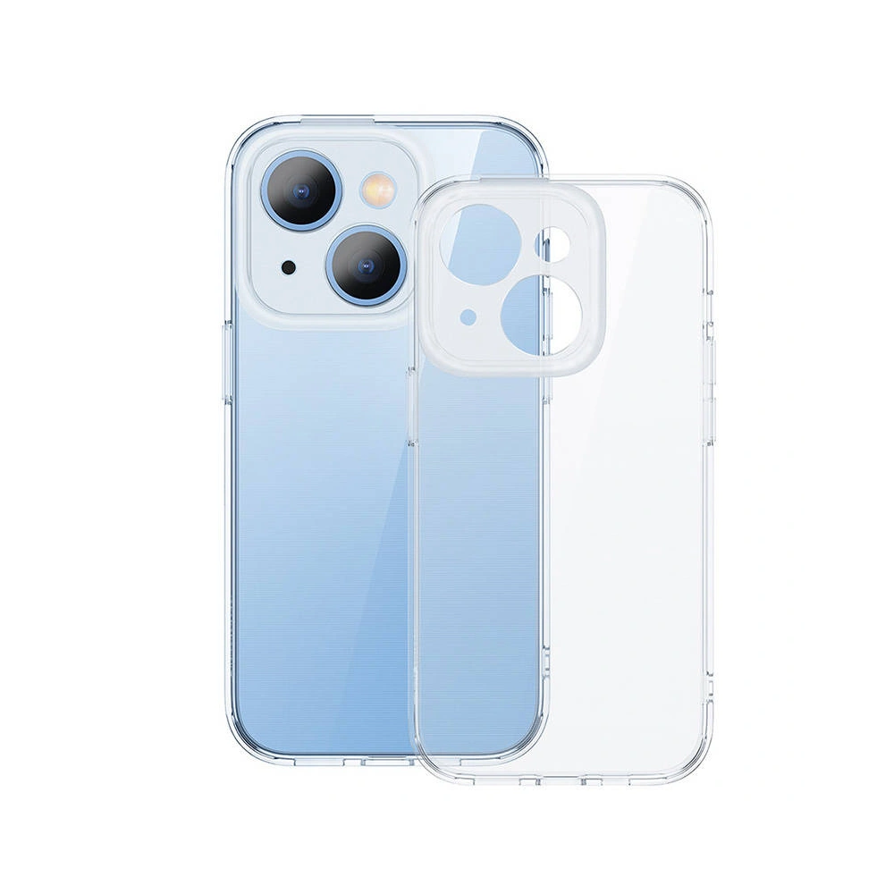 Set husă + sticlă + capac pentru cameră Baseus Illusion Apple iPhone 14 Plus / 15 Plus