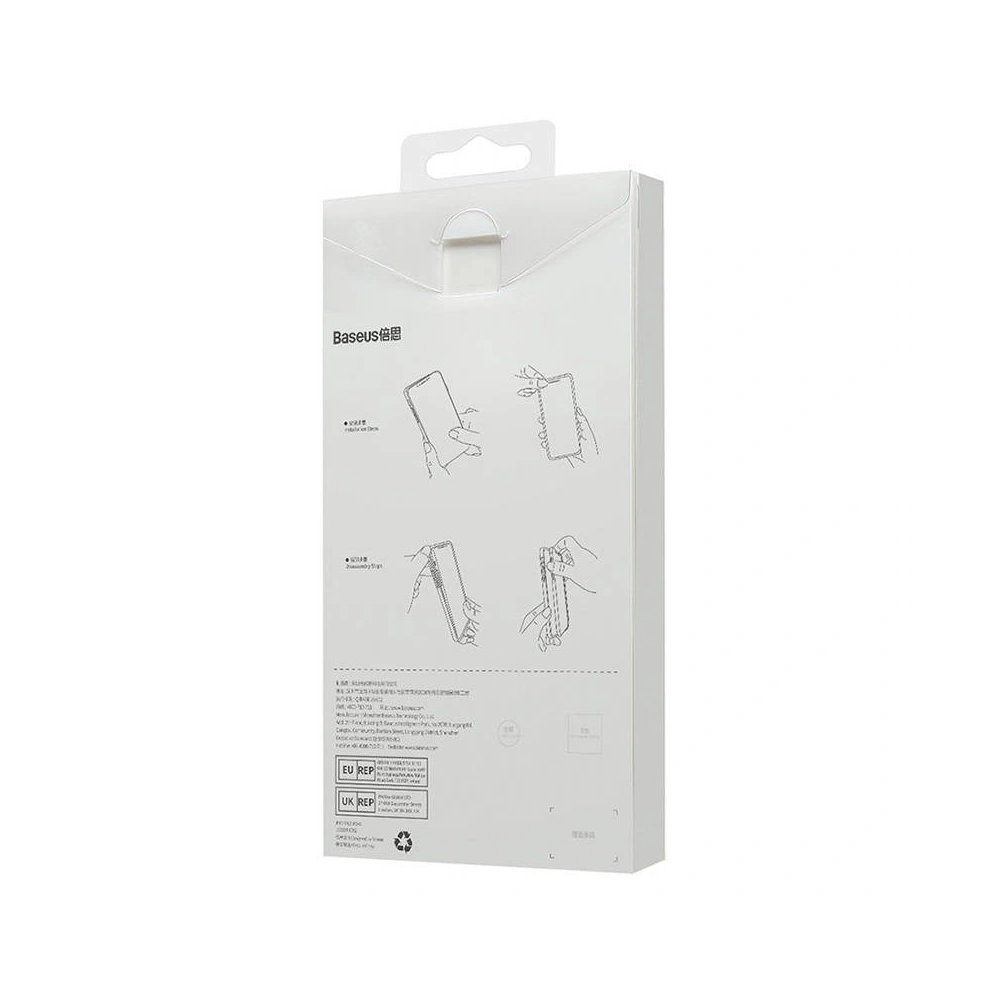 Set husă + sticlă + capac pentru cameră Baseus Illusion Apple iPhone 14 Plus / 15 Plus