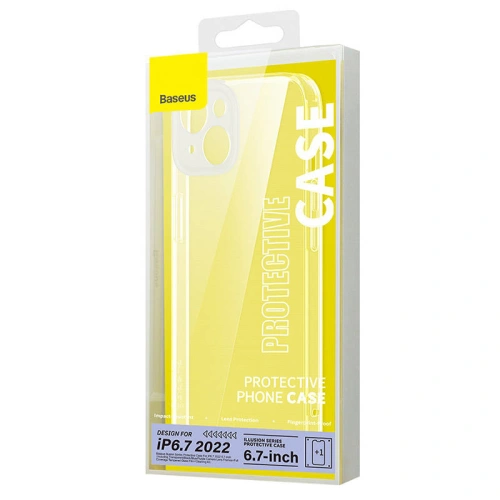 Zestaw etui + szkło + nakładka na aparat Baseus Illusion Apple iPhone 14 Plus / 15 Plus