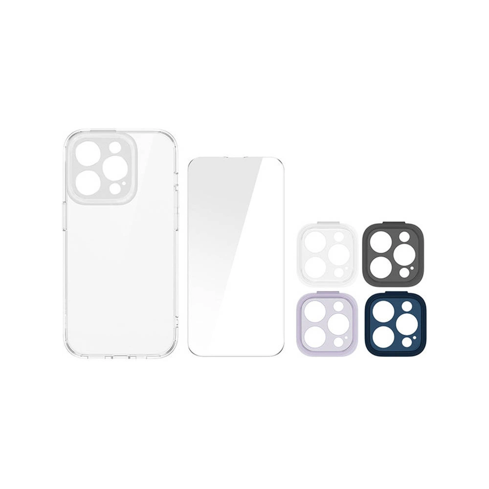 Hurtownia GSM - Set husă + sticlă + capac pentru cameră Baseus Illusion Apple iPhone 14 Pro Max - BSU3734 - {ean13} - Hurt