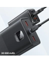 Hurtownia GSM - Powerbank USAMS PB68 30000mAh 65W QC 3.0 PD rychlé nabíjení + kabel USB-C/USB-C 100W černý (US-CD185) - USA817 - {ean13} - Hurt