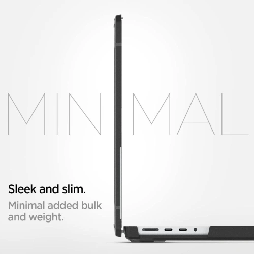 Etui Spigen Rugged Armor Apple MacBook Pro 14" 2021-2025 (M1/M2/M3/M4/M5) Matte Black