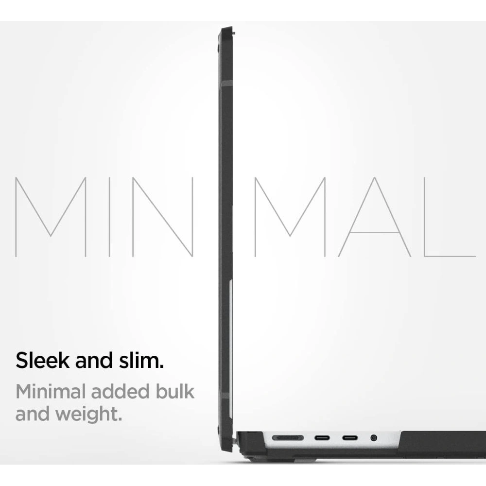 Hurtownia GSM - Etui Spigen Rugged Armor Apple MacBook Pro 14 2021-2023 Matt Fekete - SPN2579 - {ean13} - Hurt