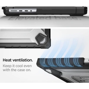 Hurtownia GSM - Etui Spigen Rugged Armor Apple MacBook Pro 14 2021-2023 Negru Mat - SPN2579 - {ean13} - Hurt