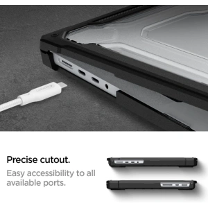Hurtownia GSM - Etui Spigen Rugged Armor Apple MacBook Pro 14 2021-2023 Negru Mat - SPN2579 - {ean13} - Hurt