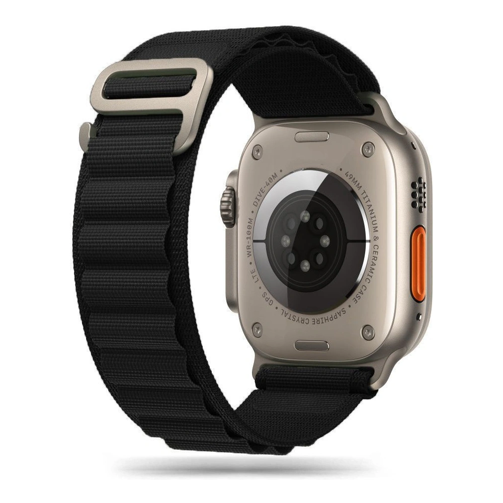 Hurtownia GSM - Pásek Tech-Protect Nylon Pro Apple Watch 4/5/6/7/SE/8/9/10 40/41/42mm Černý - THP1652 - {ean13} - Hurt