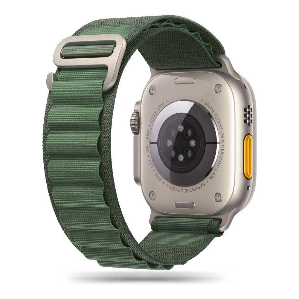 Hurtownia GSM - Pasek Tech-Protect Nylon Pro Apple Watch 4/5/6/7/SE/8/9/10 40/41/42mm Vojenská zelená - THP1653 - {ean13} - Hurt
