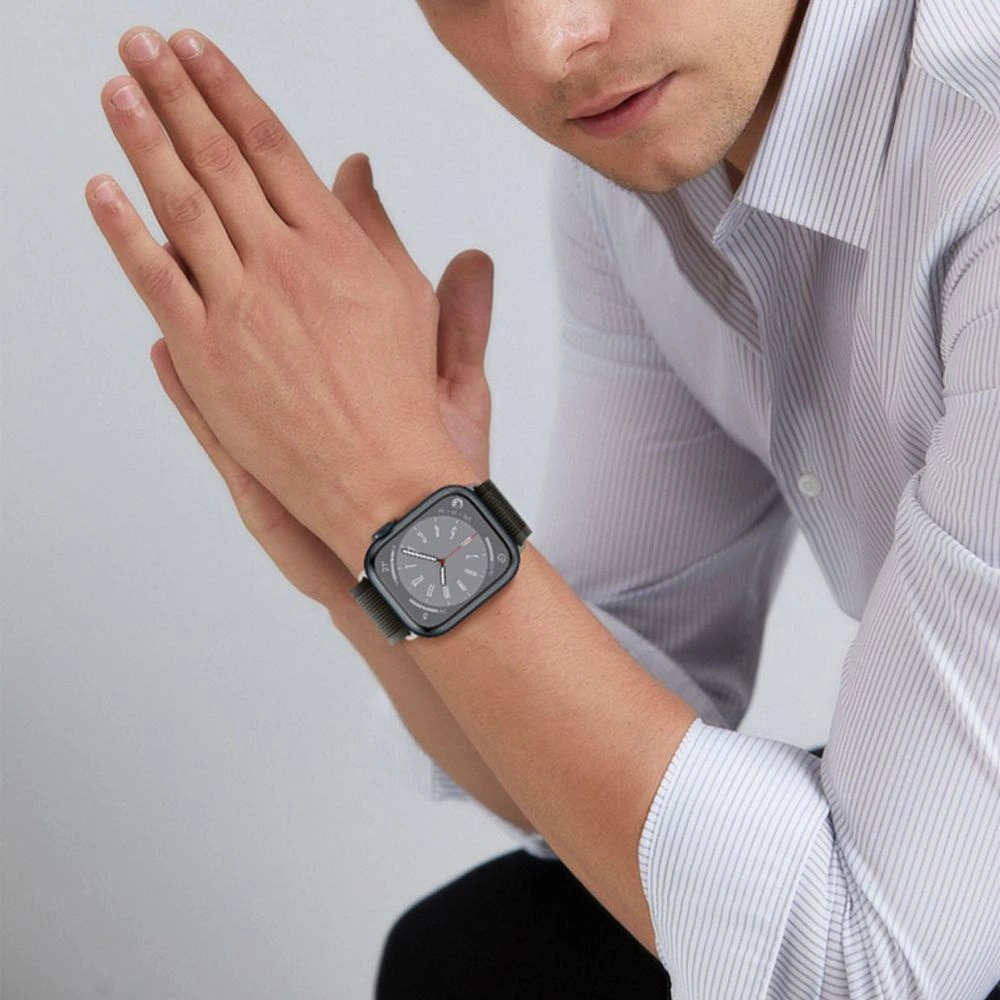 Hurtownia GSM - Pánt Tech-Protect Nylon Apple Watch 4/5/6/7/SE/8/9/10 40/41/42mm Szürke/Kék - THP1656 - {ean13} - Hurt