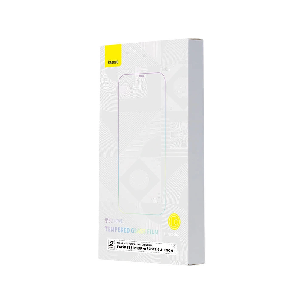 Hurtownia GSM - Gehärtetes Glas Baseus SGBL070002 0.3mm Apple iPhone 14/13/13 Pro [2 PACK] - BSU3745 - {ean13} - Hurt