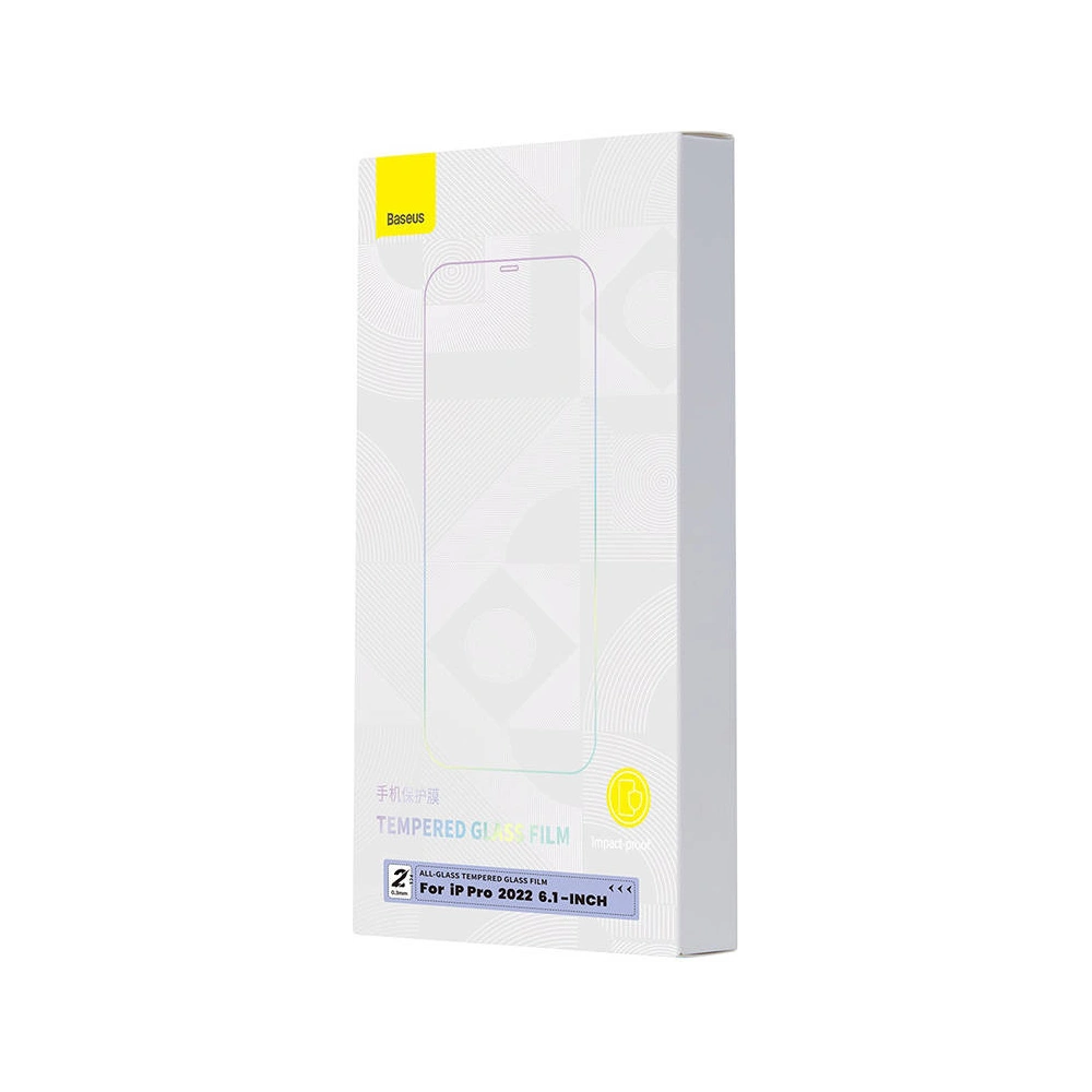 Hurtownia GSM - Sticlă securizată Baseus SGBL070102 0.3mm Apple iPhone 14 Pro [2 PACK] - BSU3746 - {ean13} - Hurt