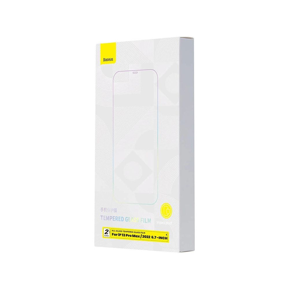Szkło hartowane Baseus SGBL070102 0.3mm Apple iPhone iPhone 14 Plus / 15 Plus [2 PACK]