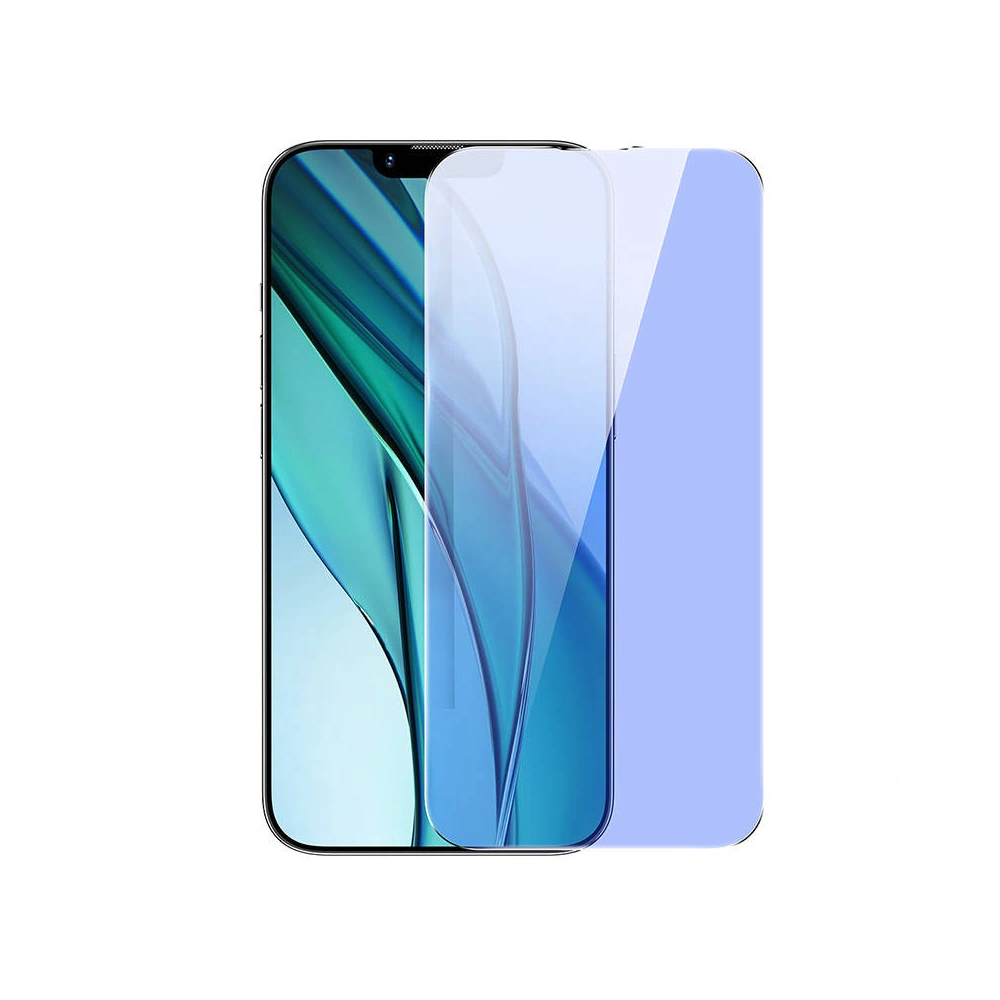 Hurtownia GSM - Gehärtetes Glas Baseus Anti-Blaulicht SGBL080002 0.3mm Apple iPhone 14/13/13 Pro [2 PACK] - BSU3749 - {ean13} - Hurt