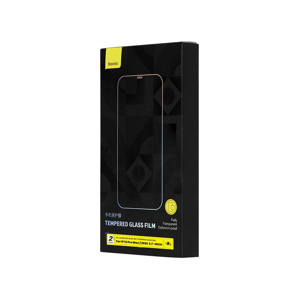 Hurtownia GSM - Szkło hartowane Baseus Anti Blue Light SGBL080202 0.3mm Apple iPhone iPhone 14 Plus / 15 Plus [2 PACK] - BSU3750 - {ean13} - Hurt