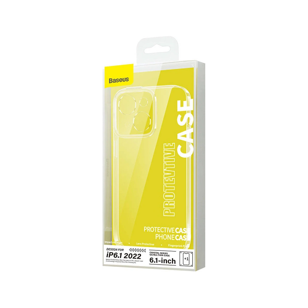 Hurtownia GSM - Tok + üveg Baseus Crystal Apple iPhone 14 - BSU3751 - {ean13} - Hurt
