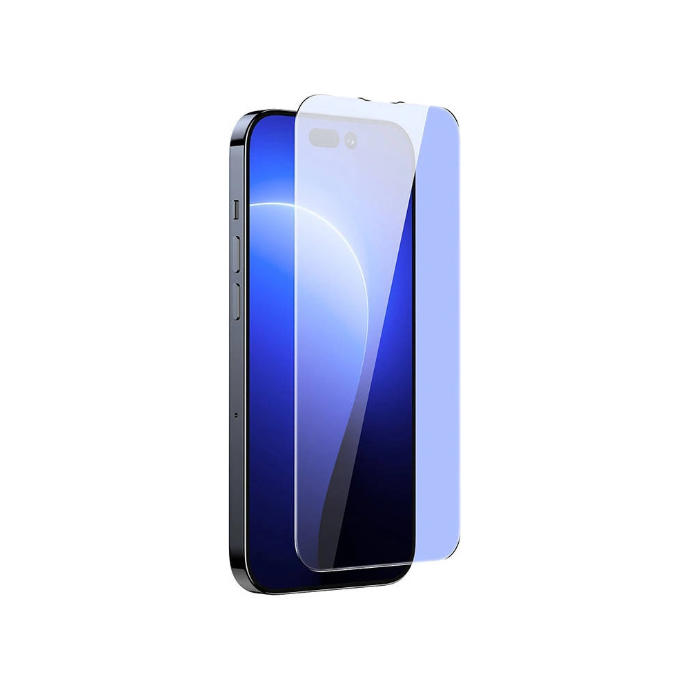 Hurtownia GSM - Tvrzené sklo Baseus Anti Blue Light SGBL080102 0.3mm Apple iPhone 14 Pro [2 PACK] - BSU3752 - {ean13} - Hurt