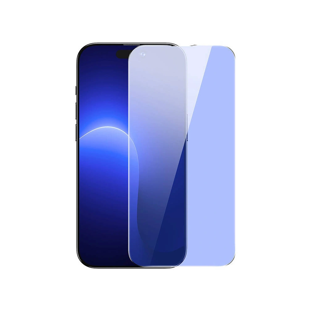 Hurtownia GSM - Tvrzené sklo Baseus Anti Blue Light SGBL080102 0.3mm Apple iPhone 14 Pro [2 PACK] - BSU3752 - {ean13} - Hurt