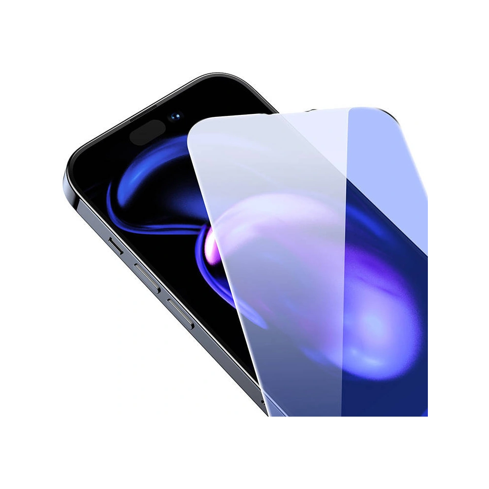 Hurtownia GSM - Gehärtetes Glas Baseus Anti Blue Light SGBL080302 0.3mm Apple iPhone 14 Pro Max [2 PACK] - BSU3753 - {ean13} - Hurt