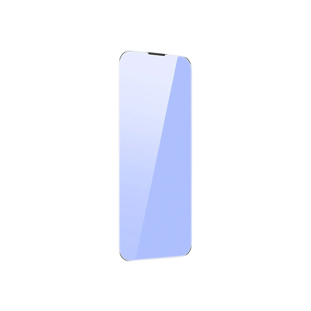 Hurtownia GSM - Gehärtetes Glas Baseus Crystal Anti Blue Light Anti Dust SGBL120002 0.3mm Apple iPhone 14/13/13 Pro [2 PACK] - SGBL120002 - {ean13} - Hurt